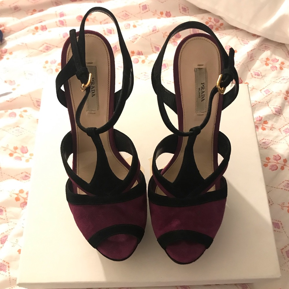 Prada Platform Heels